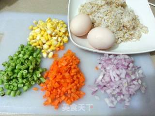 Curry Egg Fried Rice recipe