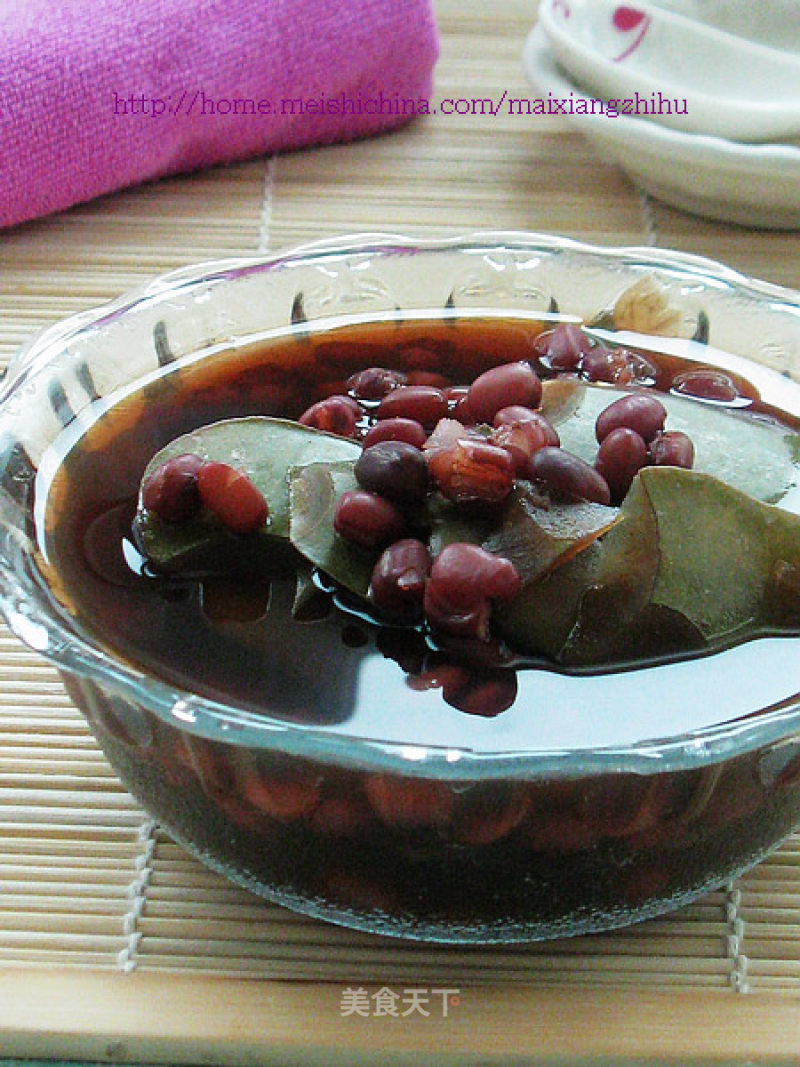 [did You Throw Away Your Winter Melon Skin?] Winter Melon Skin and Red Bean Drink recipe