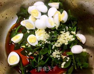 Ice Grass Encounters Quail Eggs recipe