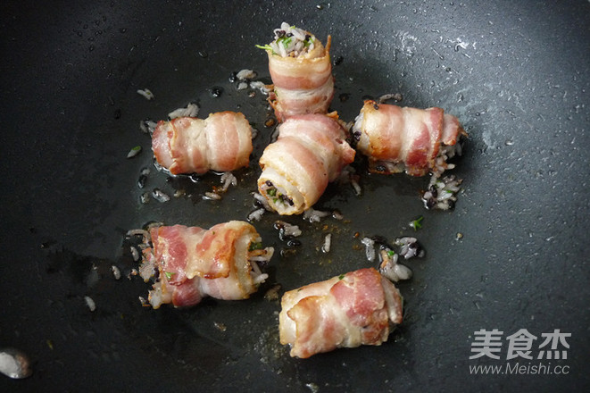 Bacon Multigrain Rice Roll recipe