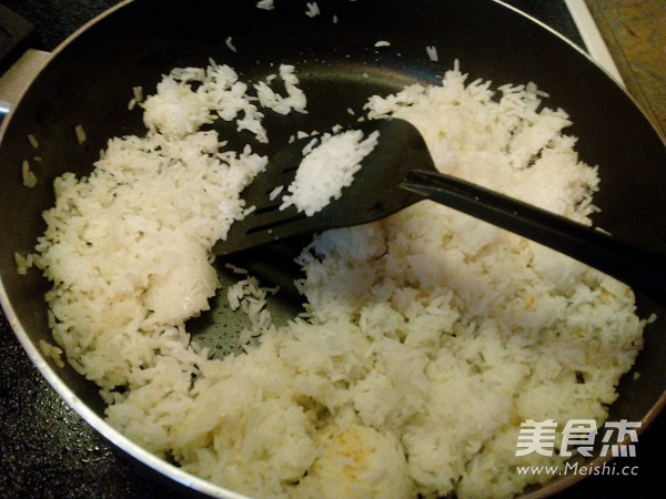 Fried Rice with Lettuce recipe