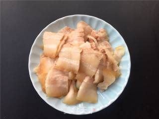 Three-color Twice-cooked Pork recipe