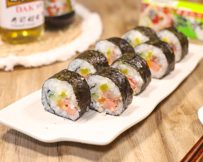 Tuna Sushi Rolls, One Bite at A Time, Super Delicious! recipe
