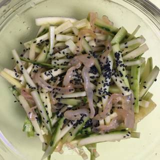 Cucumber Mixed Jellyfish Skin recipe