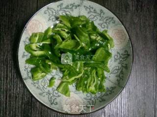 Scrambled Eggs with Green Peppers recipe