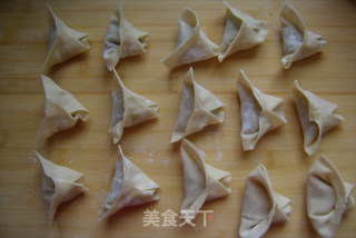 Homemade "wonton" recipe