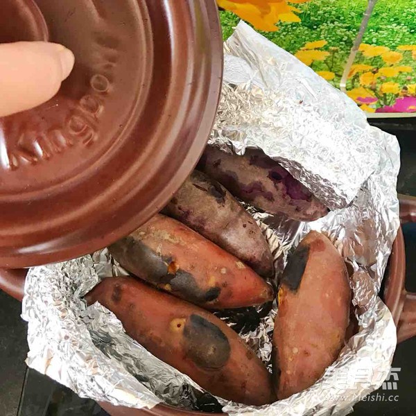 The Taste of Roasted Sweet Potatoes in Childhood recipe