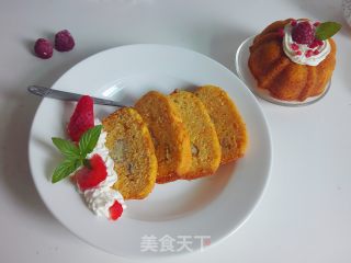 #柏翠大赛# Pumpkin Chestnut Pound Cake recipe