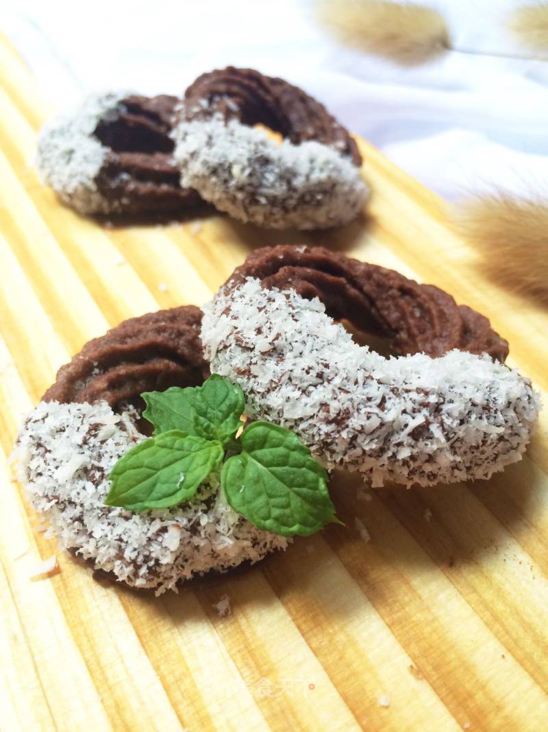 #aca Baking明星大赛#chocolate Ring recipe