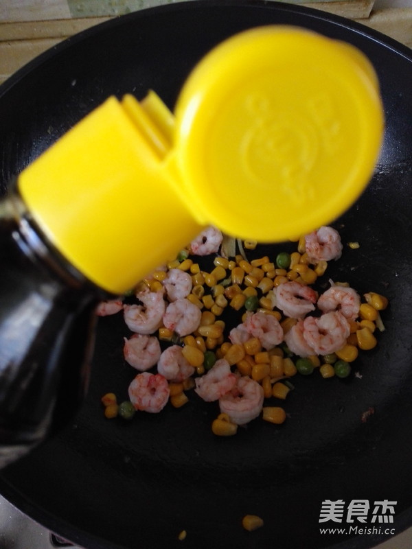 Corn Pea Shrimp recipe