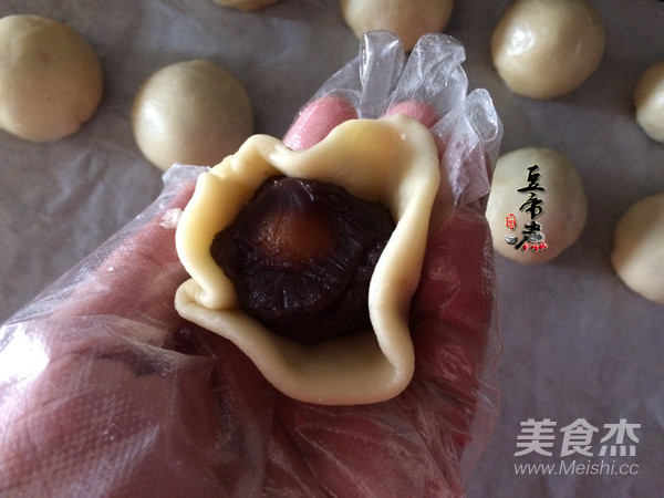 Red Bean Paste Egg Yolk Crisp recipe