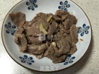 Home-style Fried Lamb Slices recipe