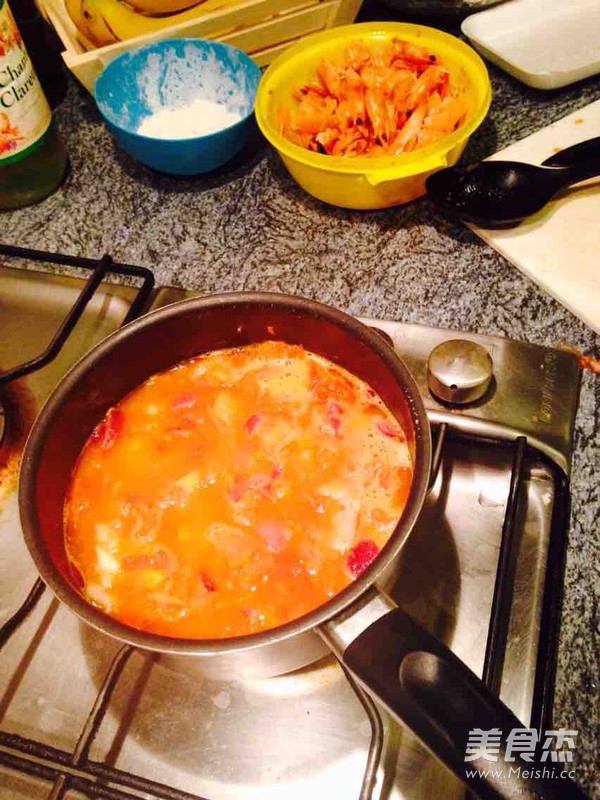 Tomato Seafood Soup recipe
