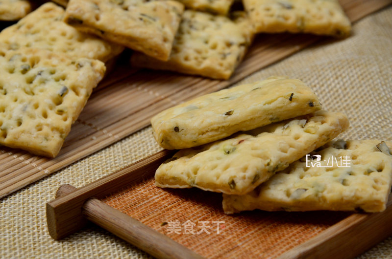 Chive Soda Crackers recipe