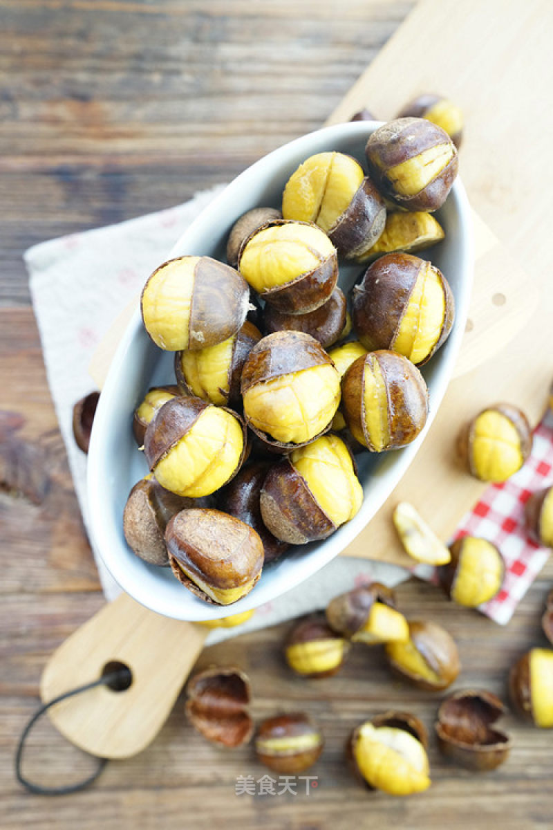 Lemon Roasted Chestnuts recipe