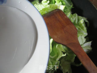 Stir-fried Beef Cabbage with Rice White recipe