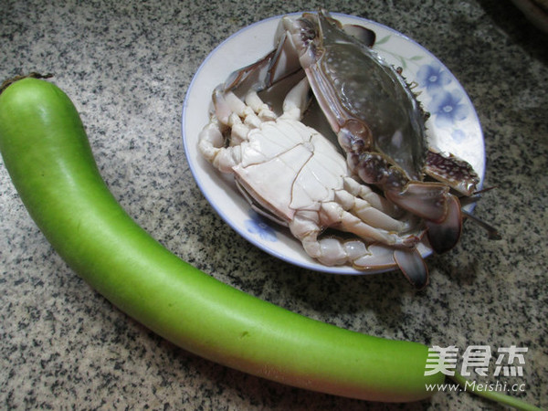 Long Melon Boiled Crab recipe