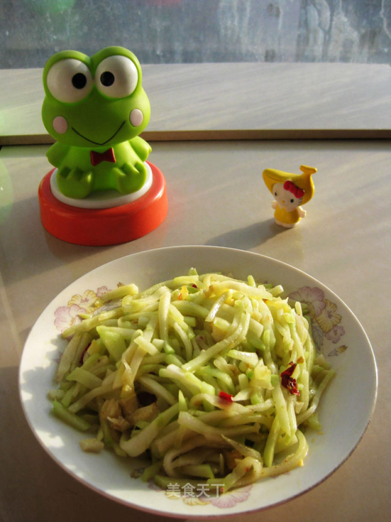 Stir-fried Chayote recipe