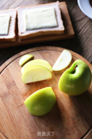 Low Fat Green Apple Cheese Sandwich recipe