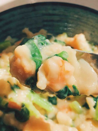 Seasonal Vegetables and Shrimp Kumpling Soup
