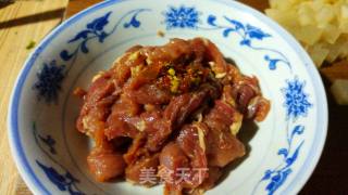 Stir-fried Pork with Sour Radish recipe