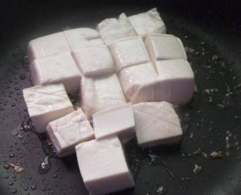 Tofu with Leeks recipe