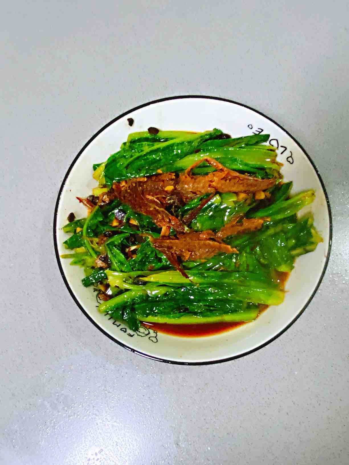 [recipe for Pregnant Women] Lettuce with Tempeh and Dace in Oil, Fresh and Fragrant, recipe