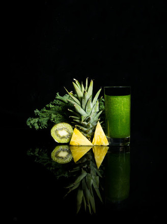 Kale Pineapple Kiwi Juice recipe