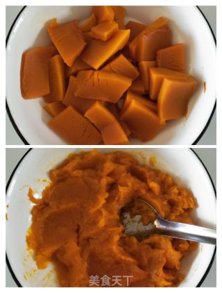 Steamed Pumpkin Buns recipe