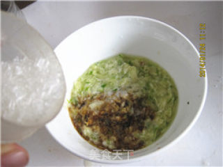 Garlic Vermicelli Mixed with Spinach recipe