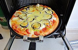 Eggplant Seafood Pizza recipe