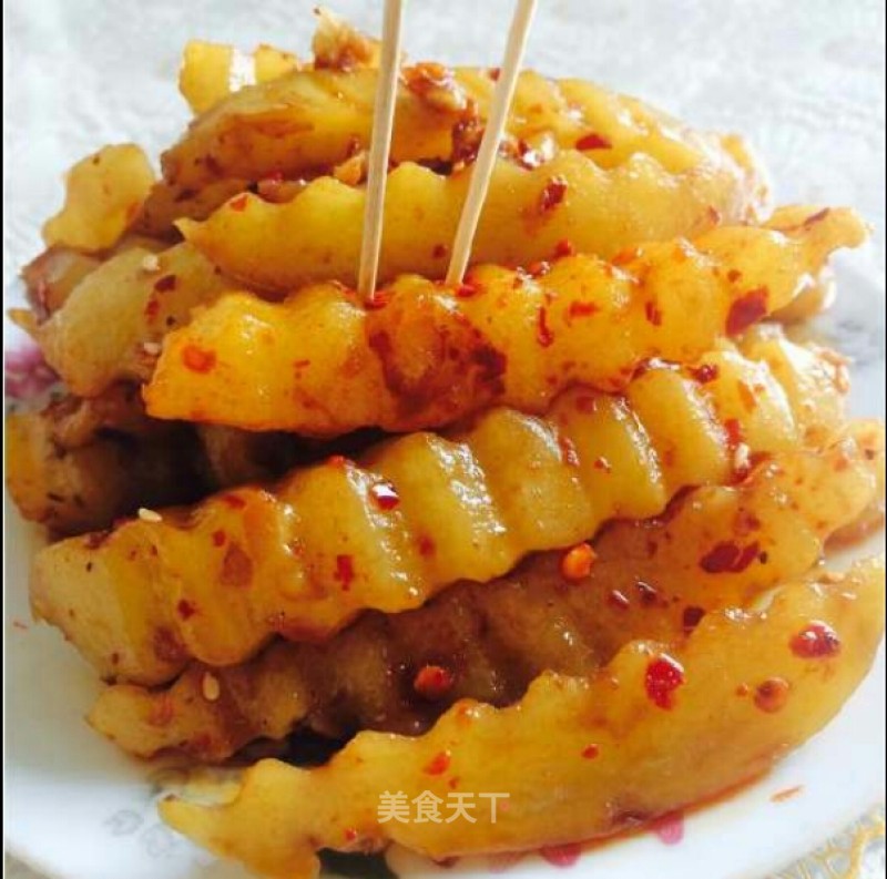 Sichuan Snack Spike Potatoes recipe