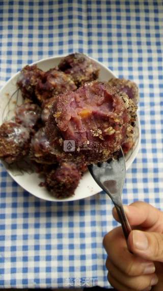 Purple Sweet Potato Ball recipe