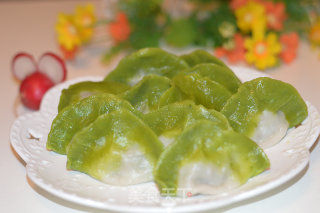 Green Dumplings-add Some Color to The Dumplings recipe