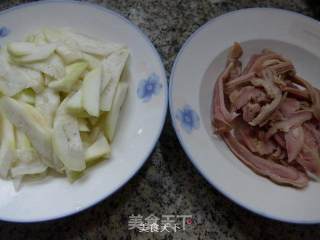 Belly Stir-fried Night Blossoms recipe