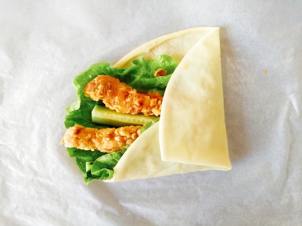 Spicy Chicken Roll recipe