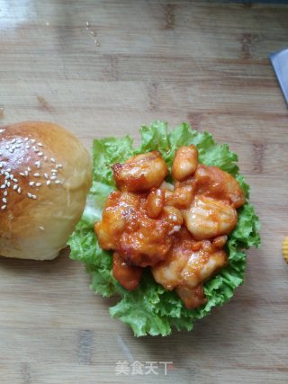 New Orleans Chicken Drumstick Burger recipe
