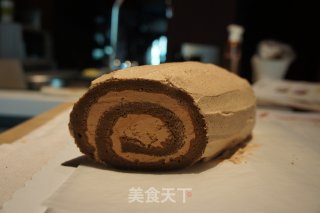 [my Baking Time] Super Super Super Delicious---christmas Tree Root Cake recipe