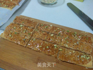 【caramel Almond Cookies】 recipe