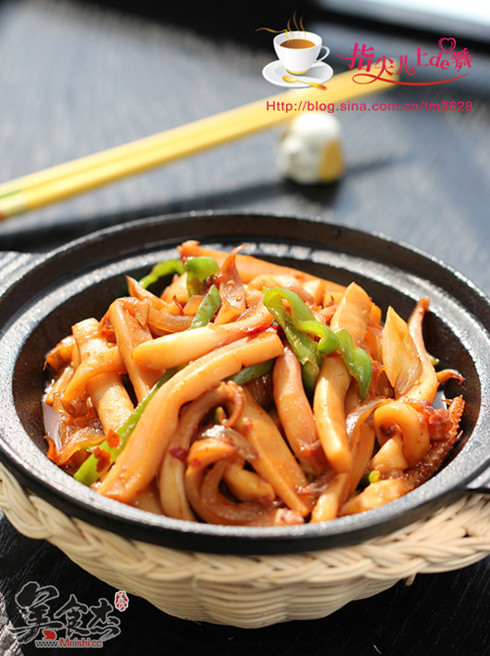 Sauteed Shredded Squid recipe