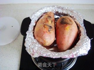 Black Le Casserole Roasted Sweet Potatoes recipe