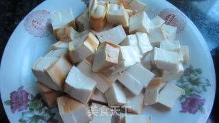 Spicy Tofu Diced with Spicy Sauce recipe