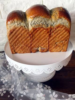 #trust of Beauty# Vegetable Oil Black Sesame Toast recipe