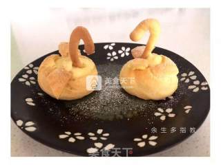 #aca明星烤大赛#swan Puffs recipe
