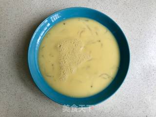 Whitebait Steamed Egg recipe