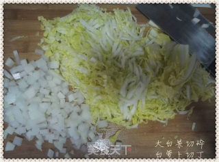 Winter Healthy Cabbage Meatball Radish Casserole recipe