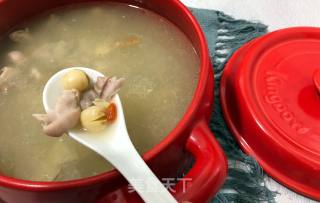 Kun Bo Casserole with Lotus Seed and Pork Belly Soup Pot recipe