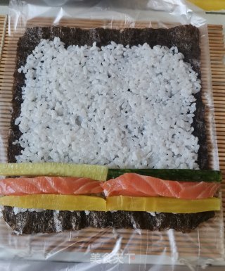 Salmon Sushi Rolls recipe