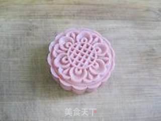 【cranberry Snowy Mooncake with Chestnut Paste】 recipe