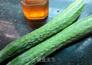 Cucumber in Oyster Sauce recipe